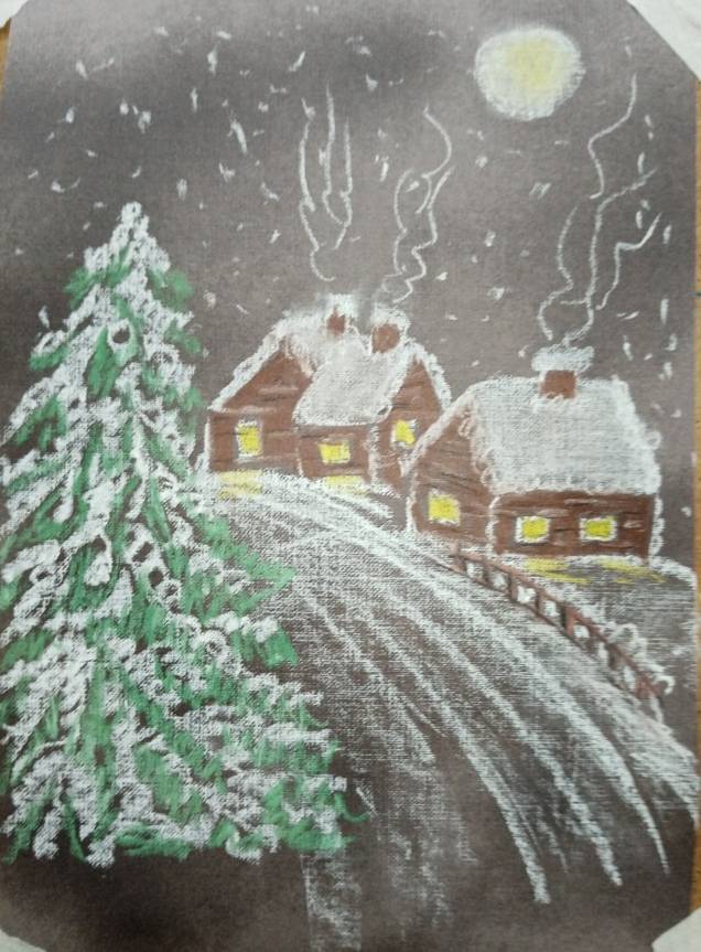 Лучшие работы Всероссийского конкурса детского рисунка «Я рисую красавицу Зиму!»