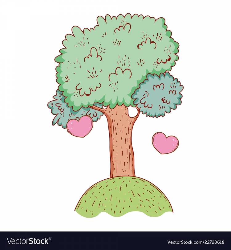 Детские рисунки деревьев