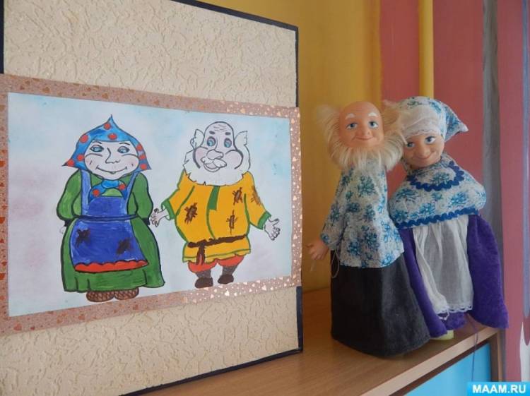 Фотоотчет о выставке рисунков «Бабушка рядышком с дедушкой» 