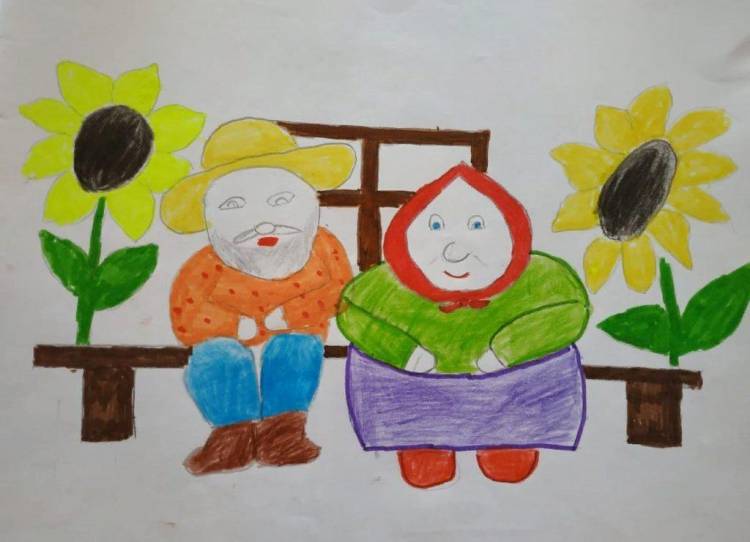 Конкурс детских рисунков «Мои бабушка и дедушка»