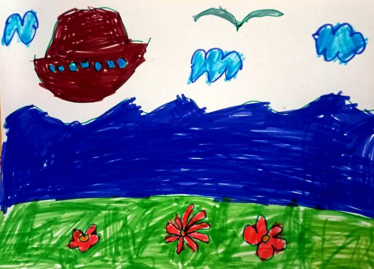 В «Мактабе» проходит конкурс детских рисунков
