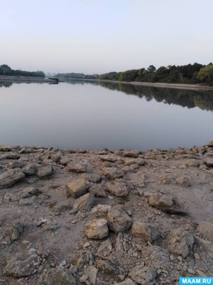 Фотозарисовка «Река Кубань в октябре» 