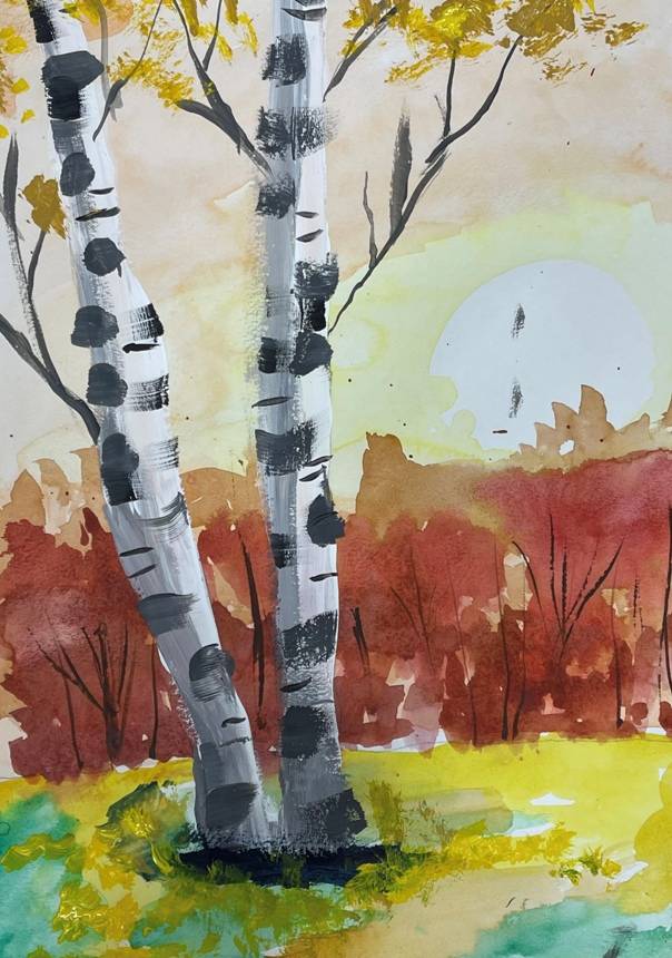 Лучшие работы Всероссийского конкурса детского рисунка «Я рисую яркую осень!»