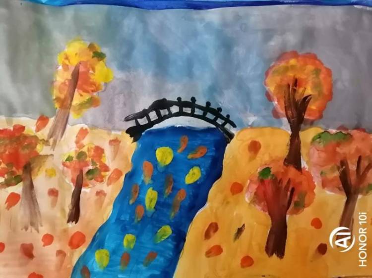 Конкурс рисунков «Я рисую осень» среди учащихся