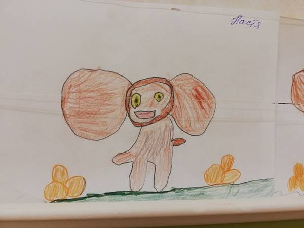Детский рисунок для конкурса amp;В гостях у Сказкиamp;