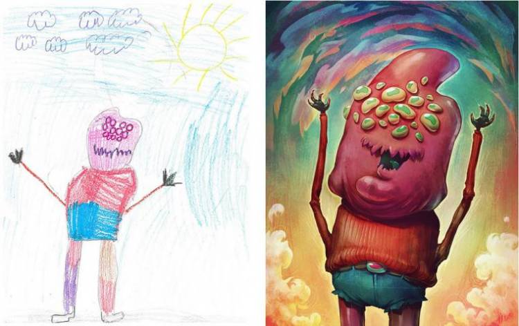 Художники и их взгляд на детские рисунки