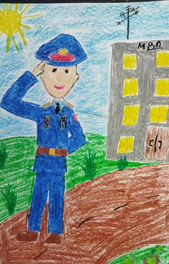 В Красноуфимске подведены итоги детского конкурса рисунков «Мои родители работают в полиции» Красноуфимск Онлайн