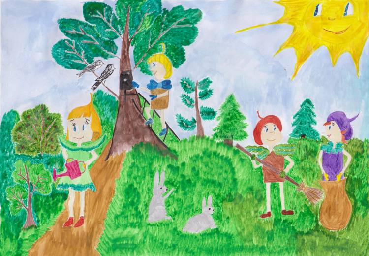Конкурс детского рисунка «Эколята