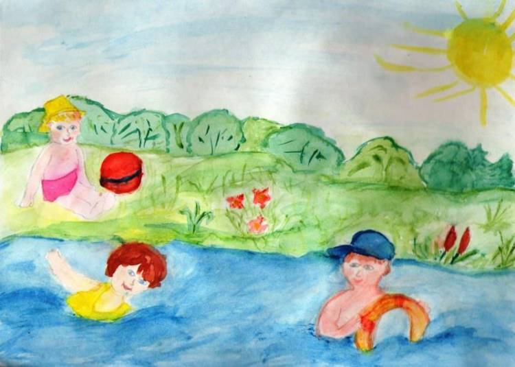 Приглашаем юных тальменцев нарисовать лето и детство!