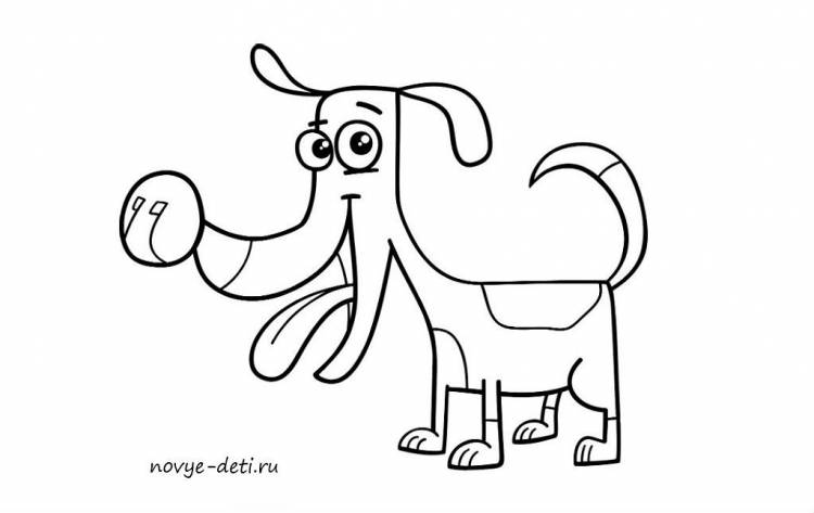 Как нарисовать собаку