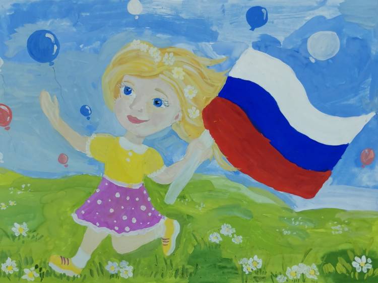 В Росгвардии по Хакасии прошел конкурс детского рисунка, посвященный Дню России