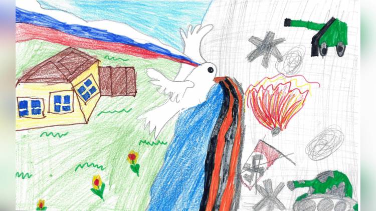 Сибирская прокуратура провела конкурс детских рисунков «Нет войне» Спектр
