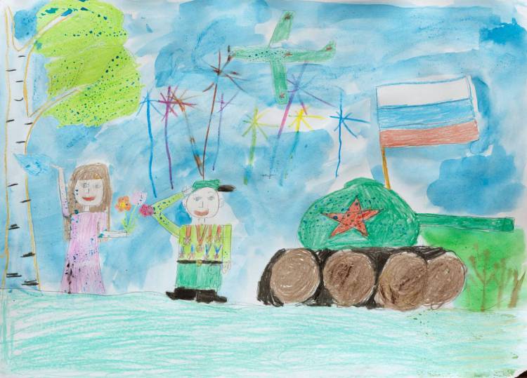 Конкурс детского рисунка «Война и мир»