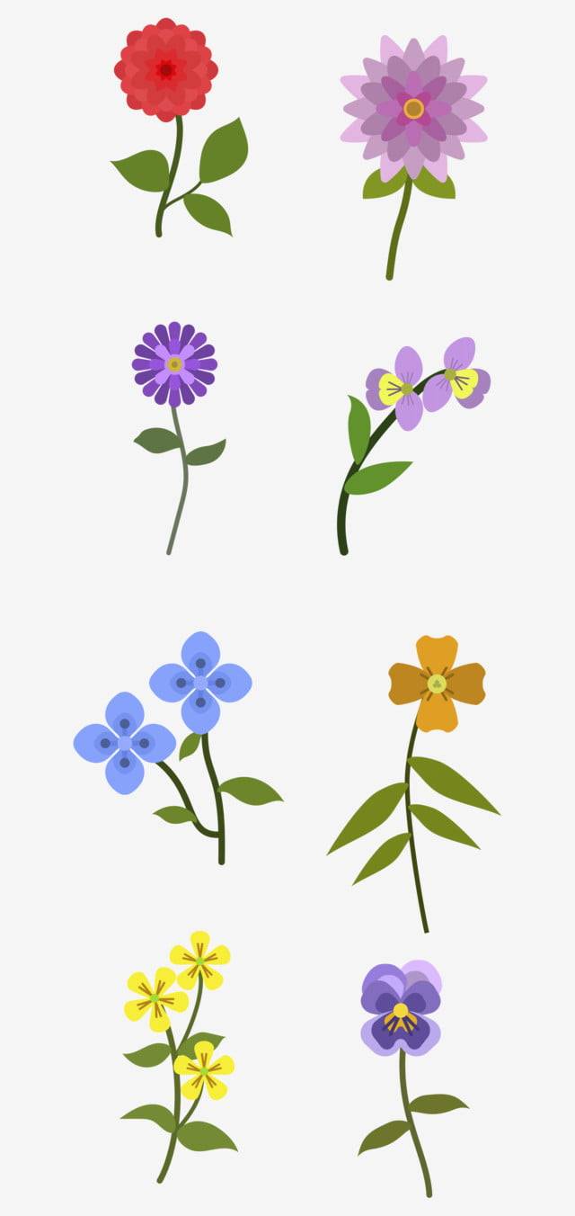 детский рисунок цветок маленький цветок весна PNG , цветущий маленький цветок, стены, живопись PNG картинки и пнг рисунок для бесплатной загрузки