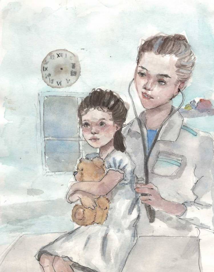 В Иркутске объявлен конкурс детских рисунков «Медики на работе»