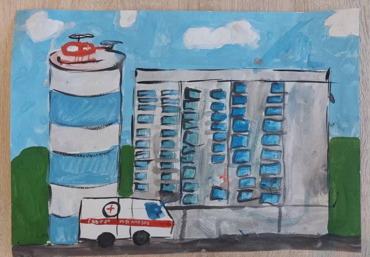 Конкурс детского рисунка, посвященного Дню работников скорой медицинской помощи!