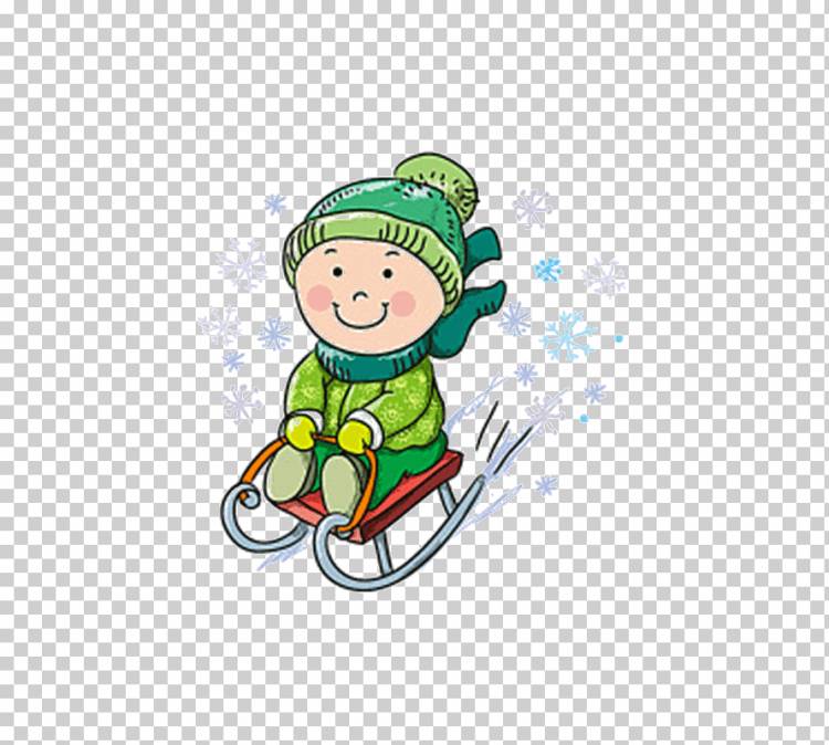Зимний спорт, мультфильм дети катаются на лыжах, мультипликационный персонаж, дети, вымышленный персонаж png