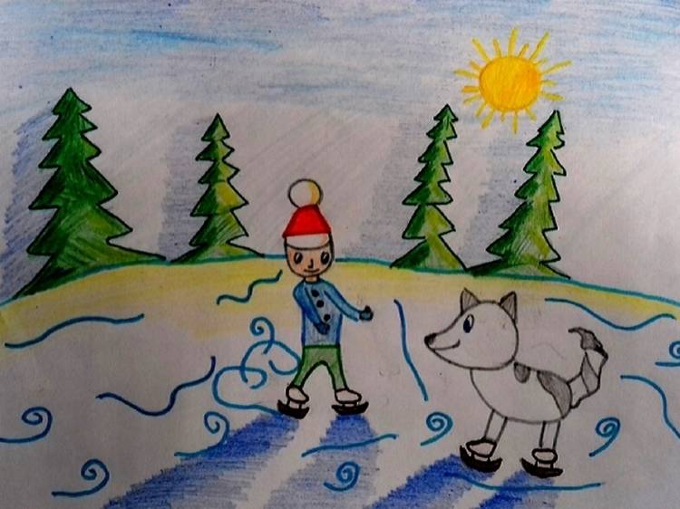 Внимание! Конкурс рисунков «Спортивная зима в Томске»