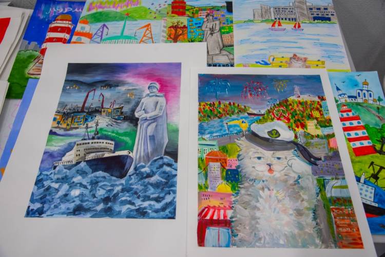 В Мурманске подвели итоги XXIII конкурса детского рисунка «Я люблю мой город»