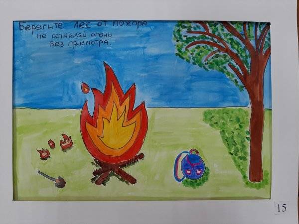 Картинки детские тема огонь 