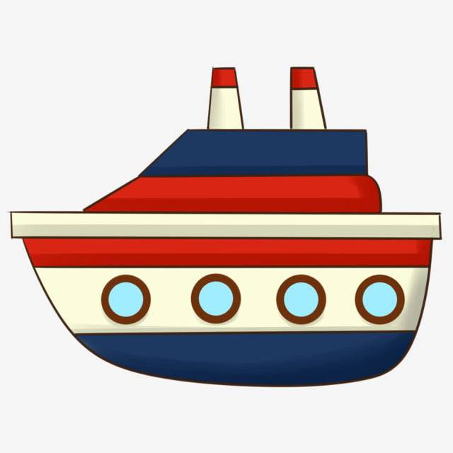 цветной корабль детская игрушечный корабль мультфильм корабль транспорт PNG , игрушечный автомобиль клипарт, круизное судно, водный транспорт PNG картинки и пнг PSD рисунок для бесплатной загрузки