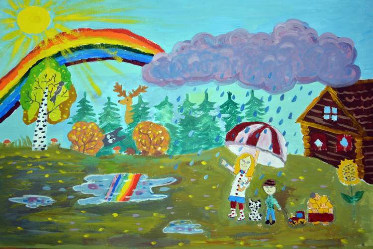 Конкурсная выставка детского рисунка «Дом, в котором мы живем» по образовательному проекту Живая планета в красках и цифре