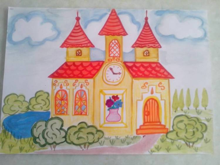 Конспект НОД по изобразительной деятельности в подготовительной группе детского сада «Волшебный замок» 
