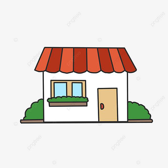детский рисунок домик Png PNG , жилой дом, мультфильм рисованной, милые маленькие наклейки PNG картинки и пнг PSD рисунок для бесплатной загрузки