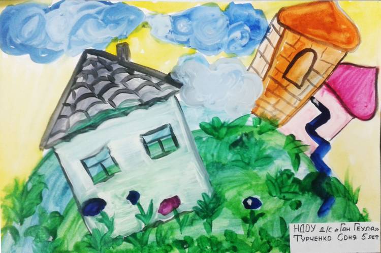 Дом мечты рисунки детей