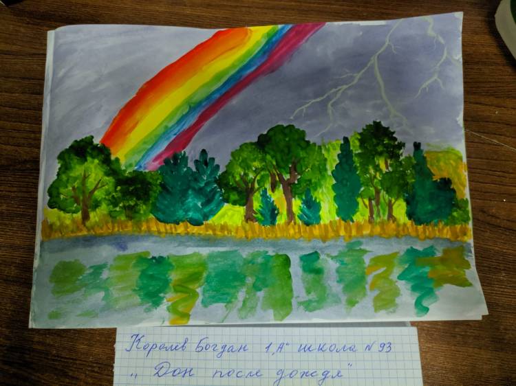 онлайн выставка детских рисунков Моя Россия