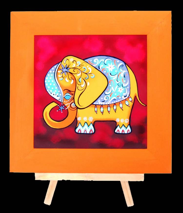 Панно «Индийский слон»
