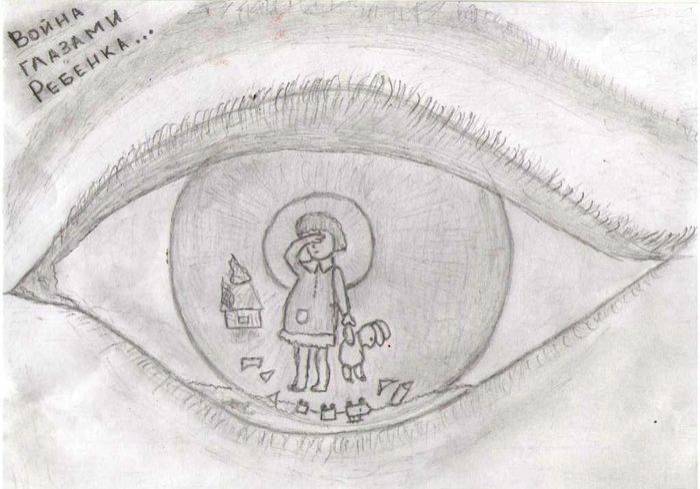 Рисунки война глазами детей карандашом и красками
