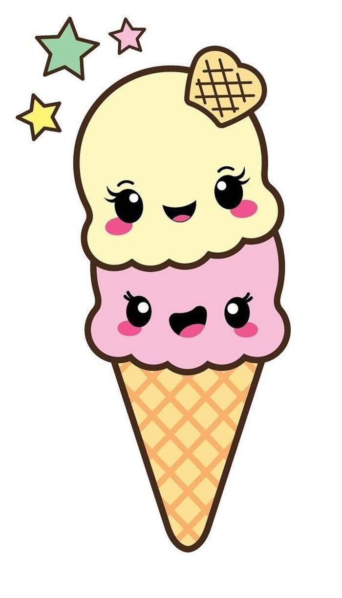 Милые рисунки мороженое