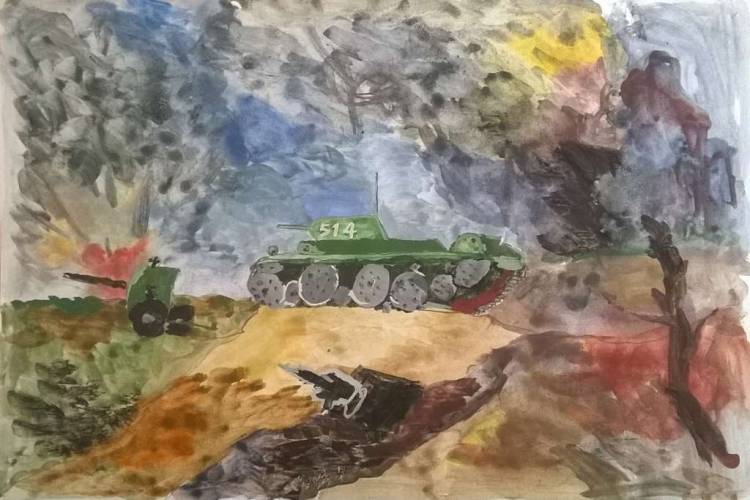 Региональный патриотический Конкурс детского рисунка «Курская битва