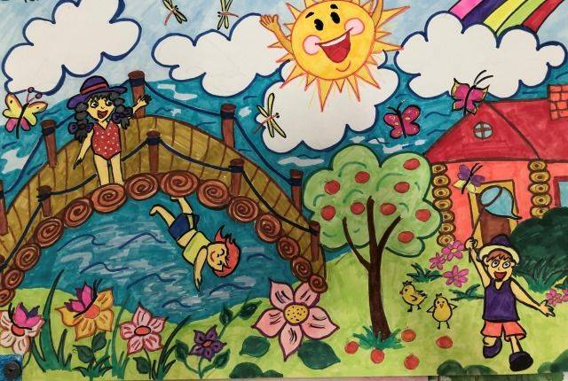 На Челябинском ЭРЗ прошел конкурс детских рисунков