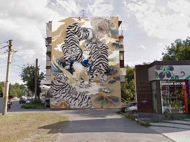 В Челябинске выбирают граффити, которые украсят многоэтажки