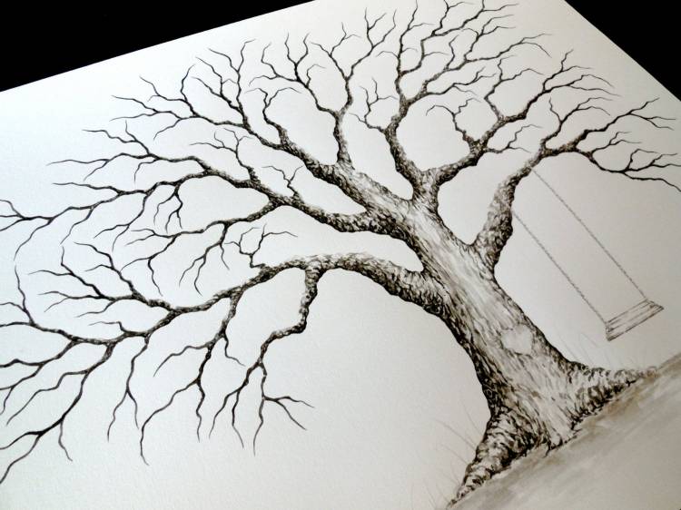 Простой рисунок дерева