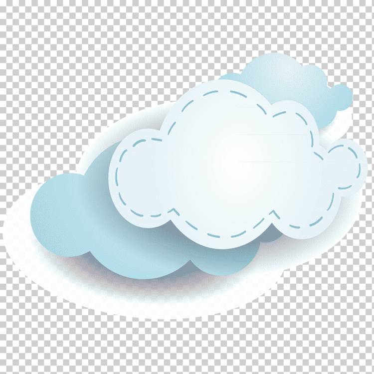 иллюстрация белого облака, рисунок облака, простые облака, синий, сердце, компьютерные обои png