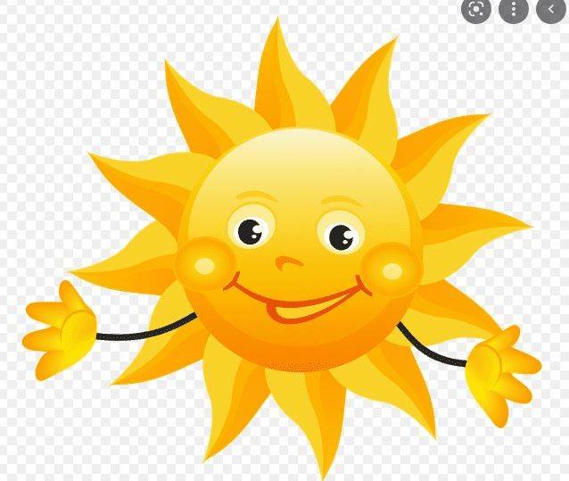Создать мем солнышко для детей, рисунок солнца для детей, клипарт солнышко