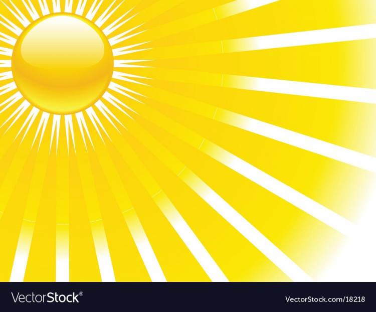 Картинка солнце с лучами