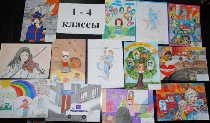 Луганские школьники нарисовали свой город