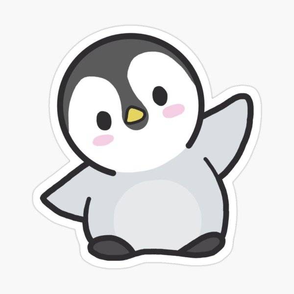 Идеи для срисовки милый пингвиненок 