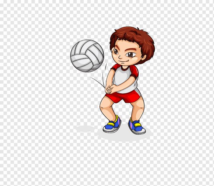 Детский евклидов план иллюстрации, маленький мальчик играет в волейбол, рука, спорт, фотография png
