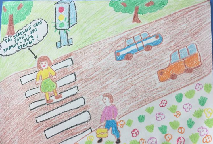 В Мамадыше назвали победителей конкурса рисунков «Дорога глазами детей»