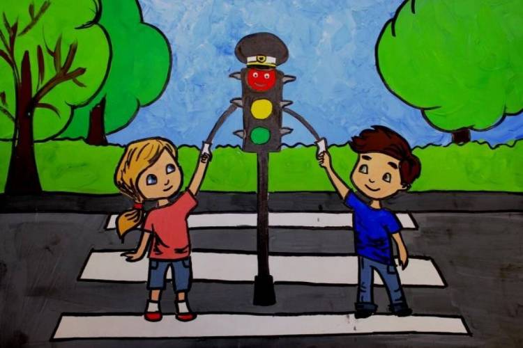 Партпроект «Безопасные дороги» объявляет конкурс рисунков «Безопасные дороги глазами ребенка»