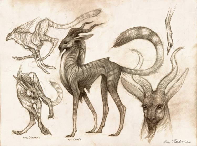 Рисунки мифических существ