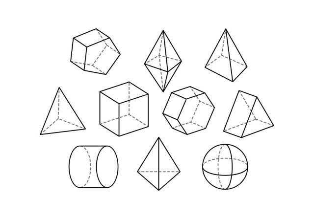 Геометрические рисунки для срисовки 