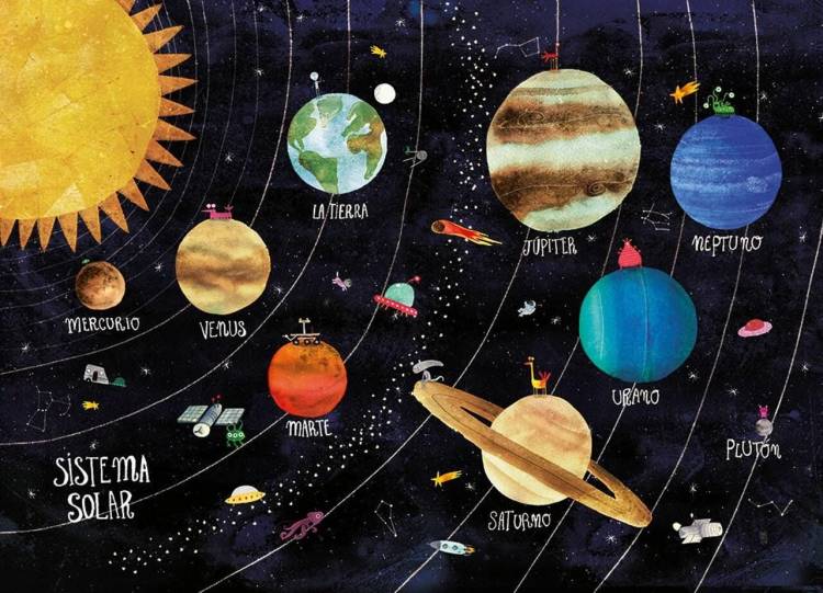 Картинки планеты кометы для детей 