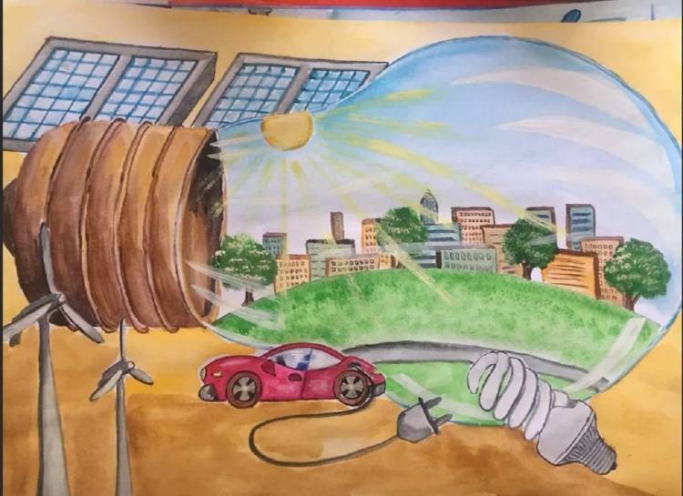 В Волгограде в рамках партпроекта «Школа грамотного потребителя» стартовал региональный конкурс детских рисунков «Энергосберегайка»