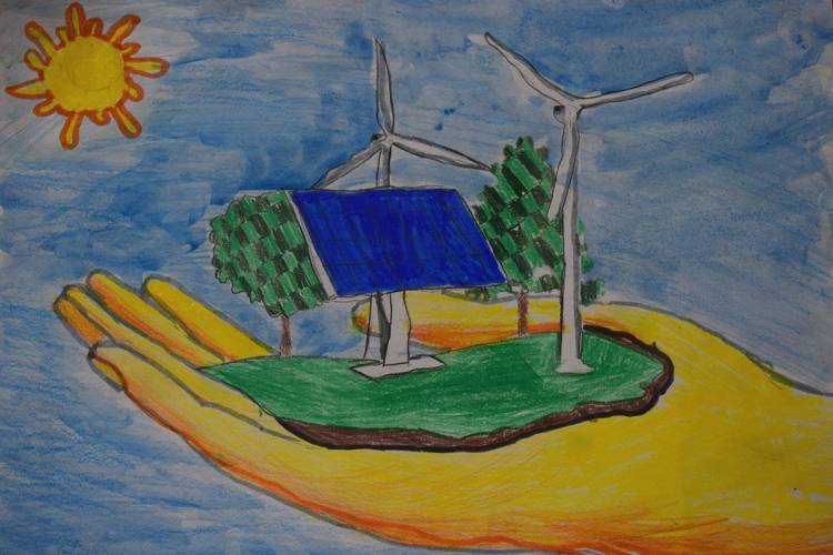 В «Мариэнерго» прошел конкурс рисунка «Энергосбережение